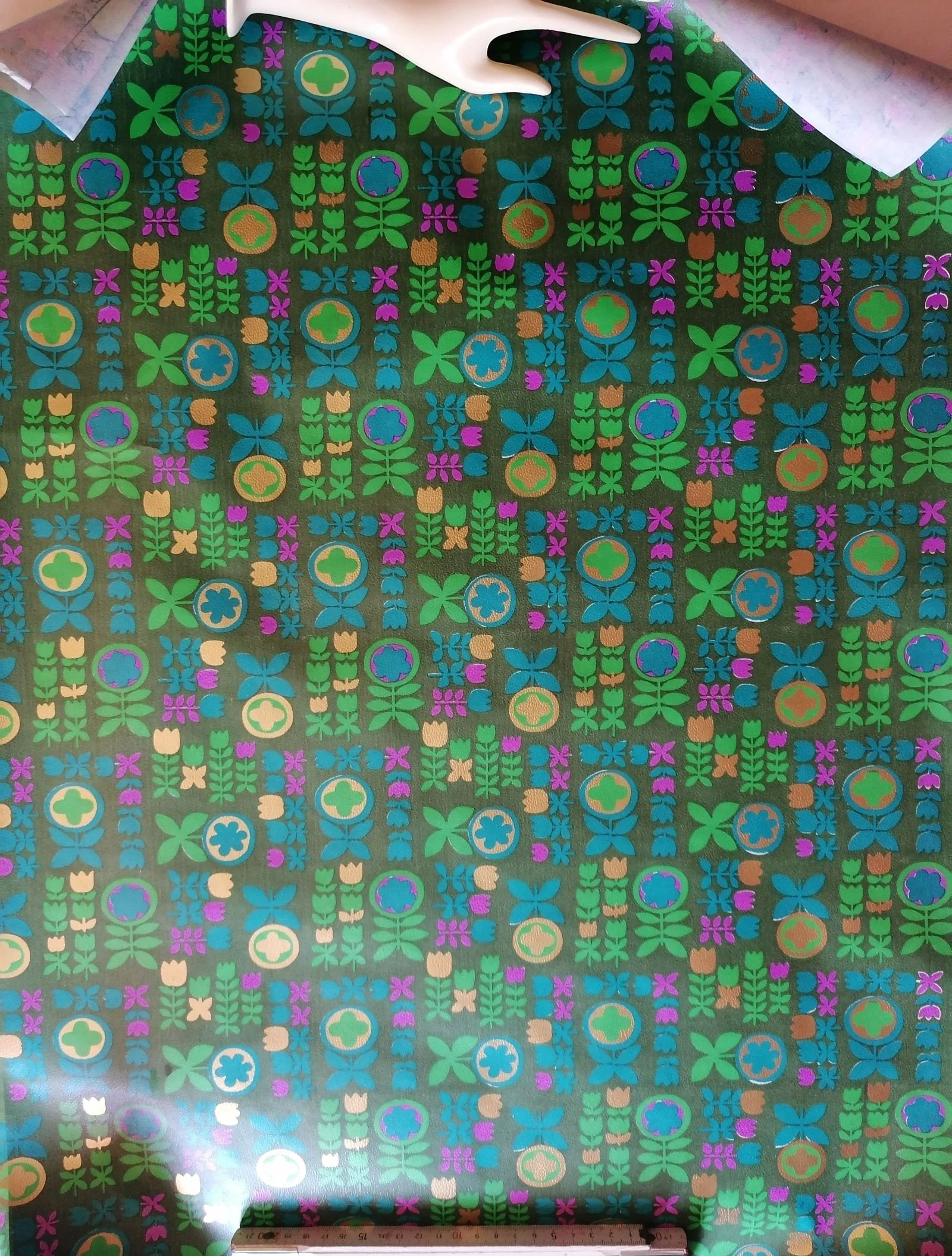 3 hojas de papel de regalo años 70 – photo 3